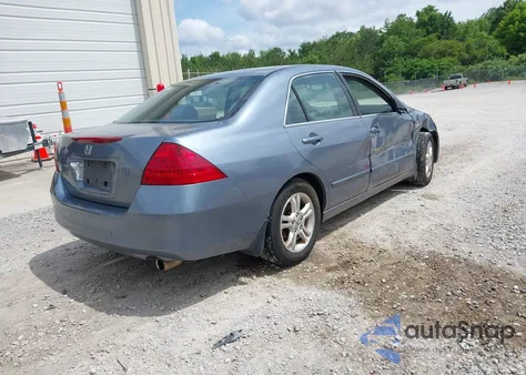 2007 Honda Accord 2.4 Se из США, поврежденный, VIN 1HGCM56377A155148